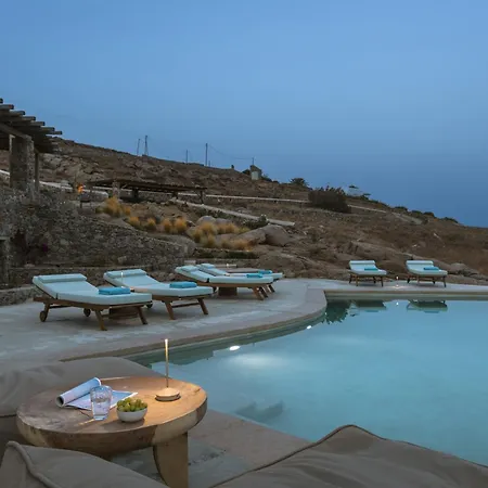 Seafront 9bdr Serenity In Mykonos 빌라 *