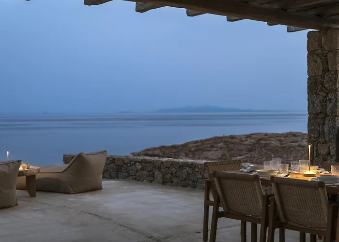 Seafront 9bdr Serenity In Mykonos 빌라 *