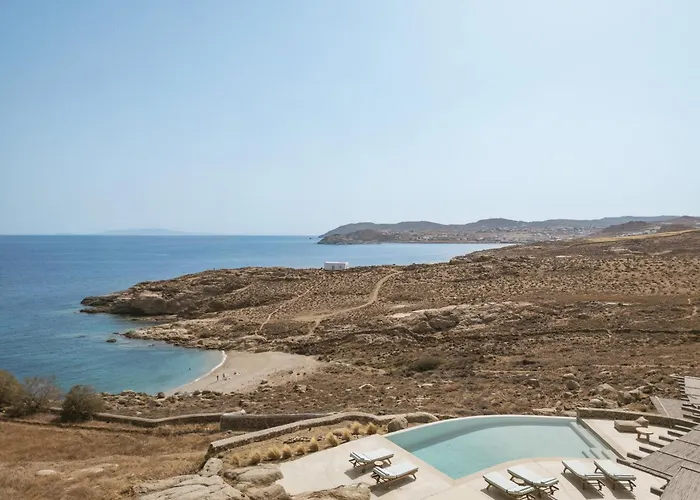 Seafront 9bdr Serenity In Mykonos * Καλαφάτη